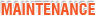 maintenance